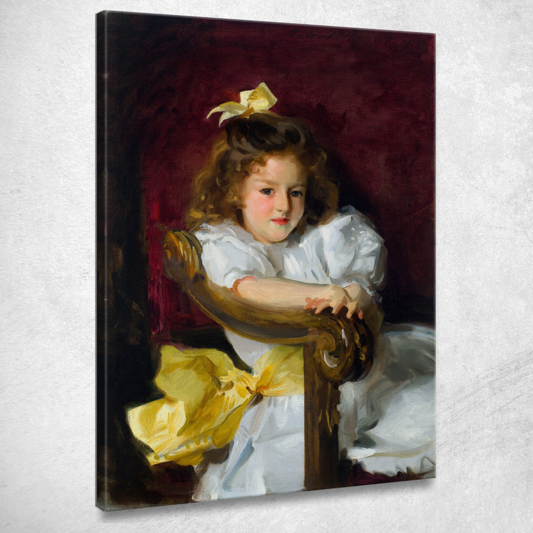 Ritratto Di Charlotte Cram John Singer Sargent jss225 quadro stampato su tela