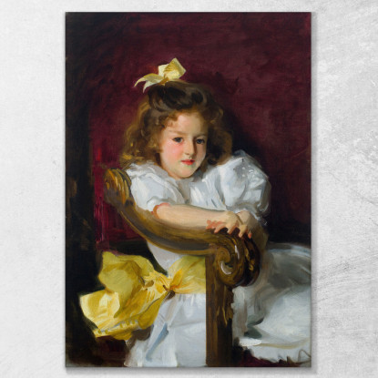 Ritratto Di Charlotte Cram John Singer Sargent jss225 quadro stampato su tela
