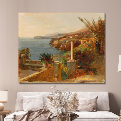 Ragusa Dubrovnik Carl Moll cml38 quadro stampato su tela