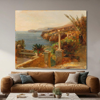 Ragusa Dubrovnik Carl Moll cml38 quadro stampato su tela