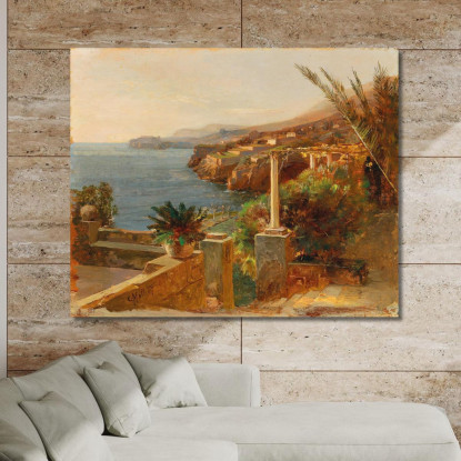 Ragusa Dubrovnik Carl Moll cml38 quadro stampato su tela