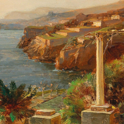 Ragusa Dubrovnik Carl Moll cml38 quadro stampato su tela