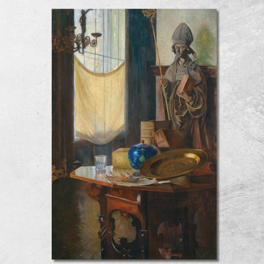 Vista Dello Studio Carl Moll cml50 quadro stampato su tela