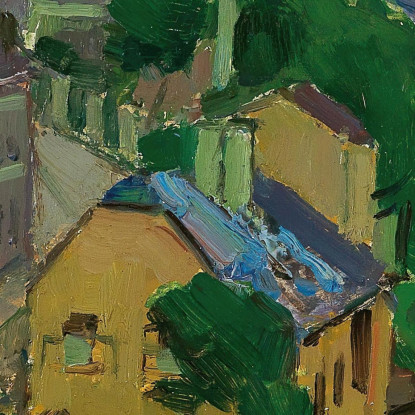 Waidhofen An Der Ybbs Carl Moll cml51 quadro stampato su tela