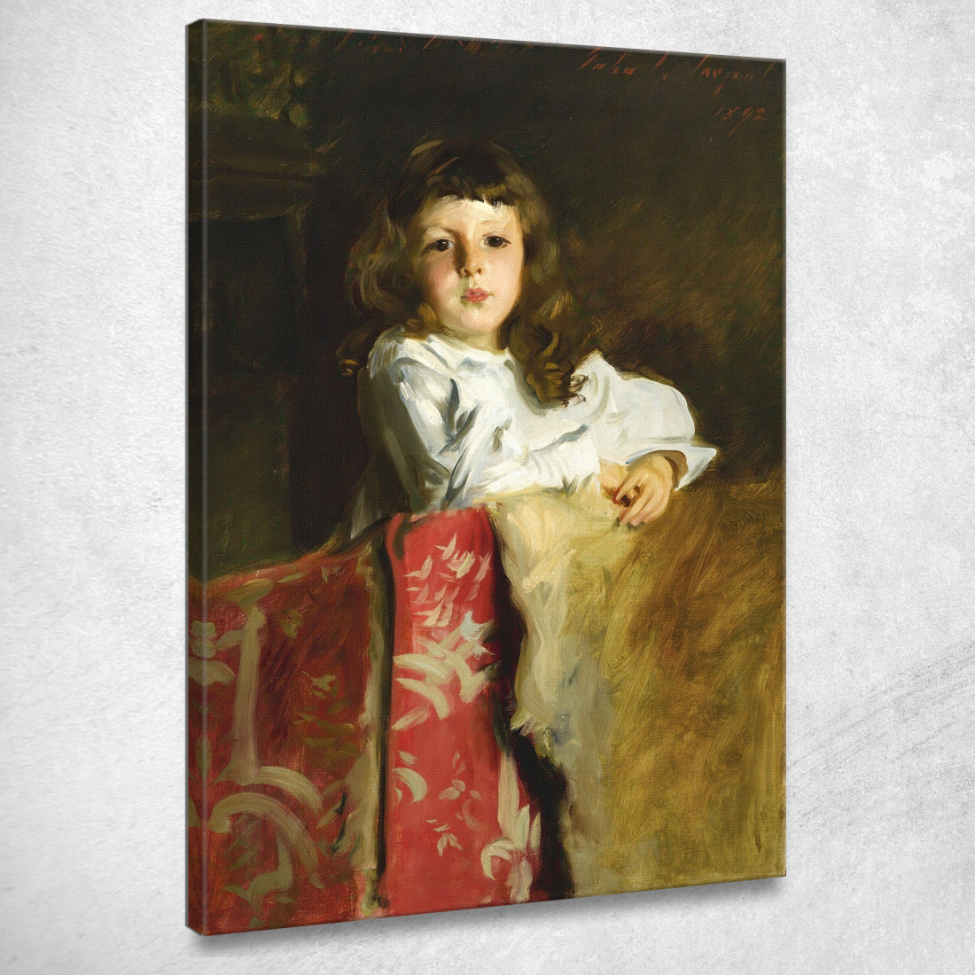 Ritratto Di John Alfred Parsons Millet John Singer Sargent jss231 quadro stampato su tela