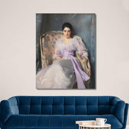 Ritratto Di Lady Agnew Di Lochnaw John Singer Sargent jss232 quadro stampato su tela