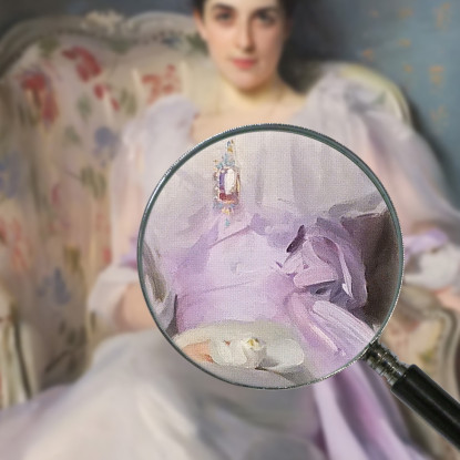 Ritratto Di Lady Agnew Di Lochnaw John Singer Sargent jss232 quadro stampato su tela