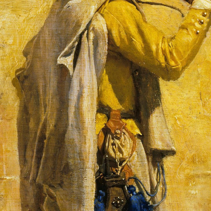Una Sentinella Al Tempo Di Luigi Xiii Ernest Meissonier ems7 quadro stampato su tela