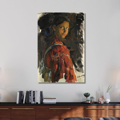 Bellezza Russa Filipp Malyavin fml13 quadro stampato su tela