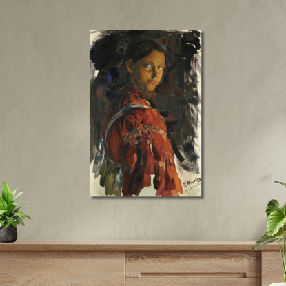 Bellezza Russa Filipp Malyavin fml13 quadro stampato su tela