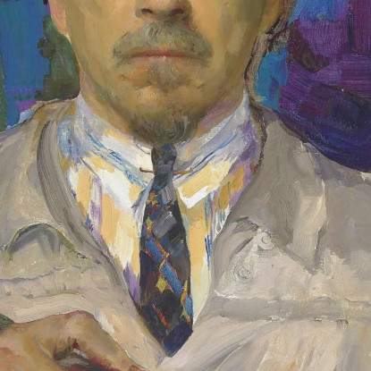 Autoritratto Filipp Malyavin fml15 quadro stampato su tela