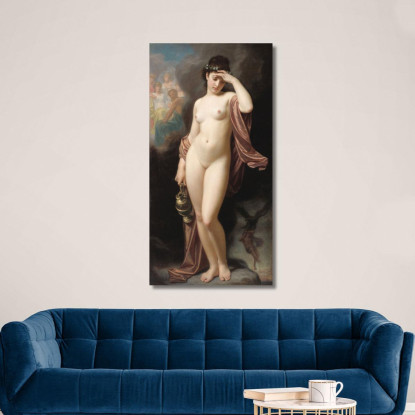 Ebe Dopo La Caduta Hugues Merle hmr10 quadro stampato su tela
