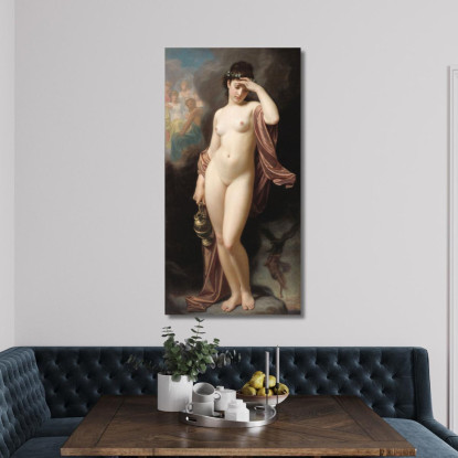 Ebe Dopo La Caduta Hugues Merle hmr10 quadro stampato su tela