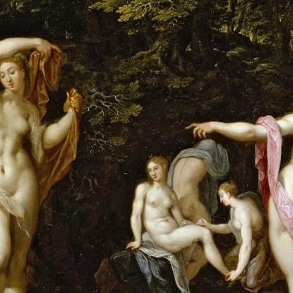 Diana E Atteone Jan Brueghel The Elder jbe12 quadro stampato su tela