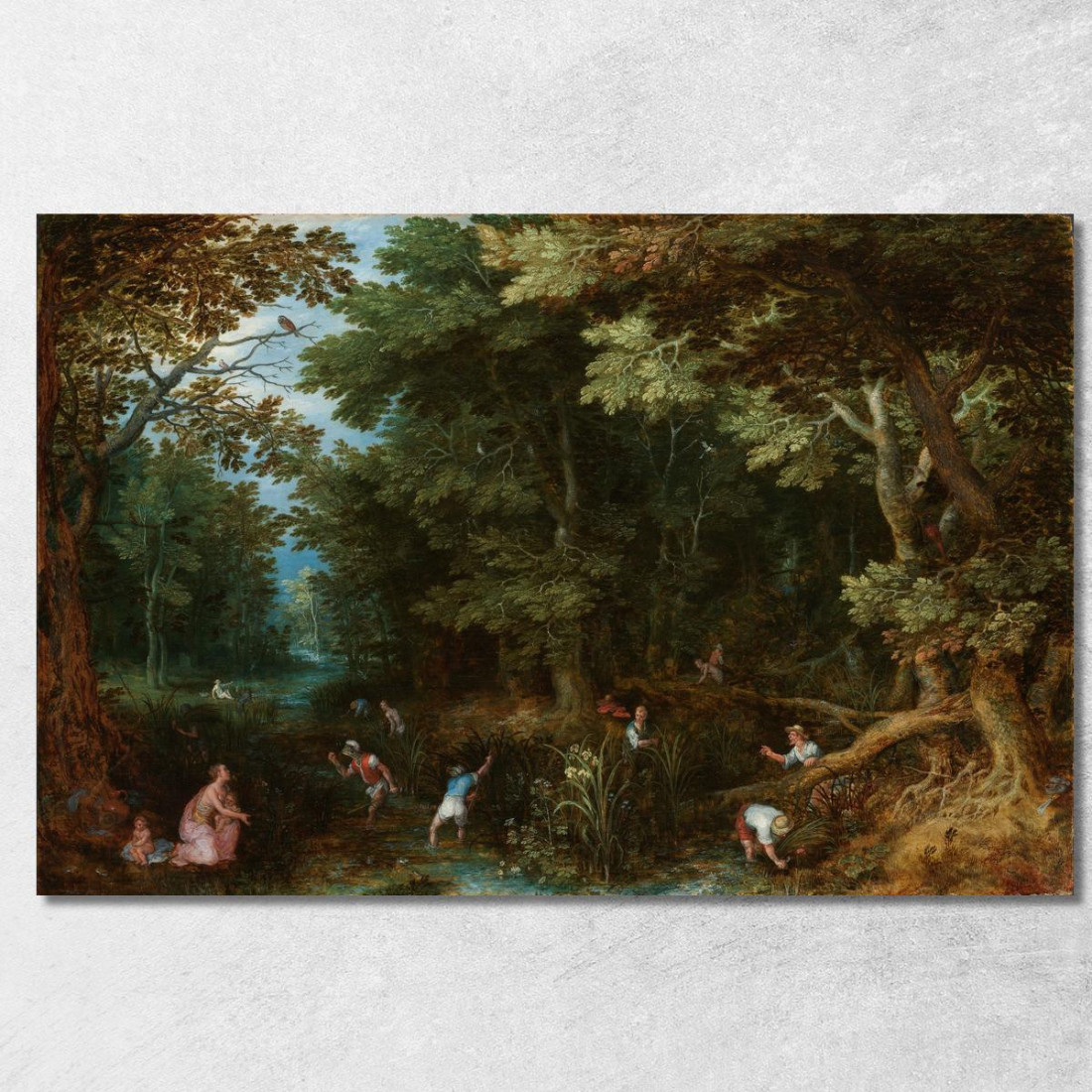 Latona E I Contadini Lici Jan Brueghel The Elder jbe26 quadro stampato su tela