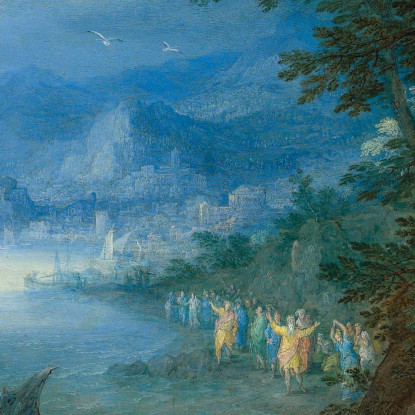 Perseo E Andromeda Jan Brueghel The Elder jbe31 quadro stampato su tela