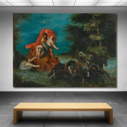 Il Ratto Di Proserpina Jan Brueghel The Elder jbe40 quadro stampato su tela