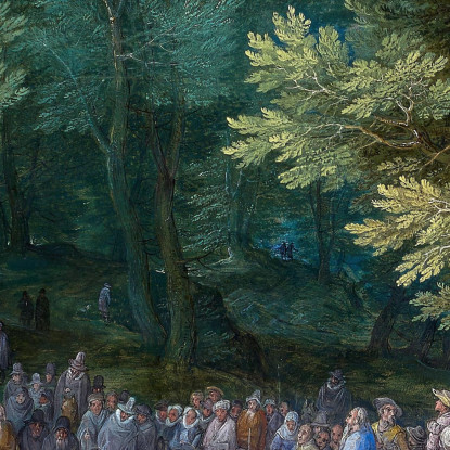 Il Sermone Della Montagna Jan Brueghel The Elder jbe41 quadro stampato su tela