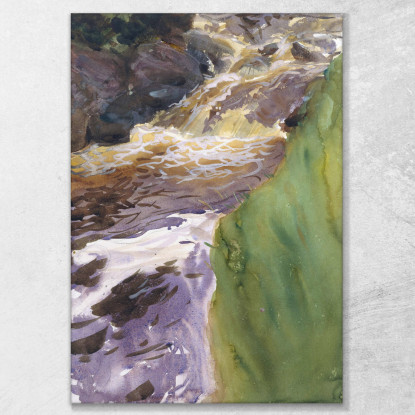 Acqua Impetuosa John Singer Sargent jss260 quadro stampato su tela