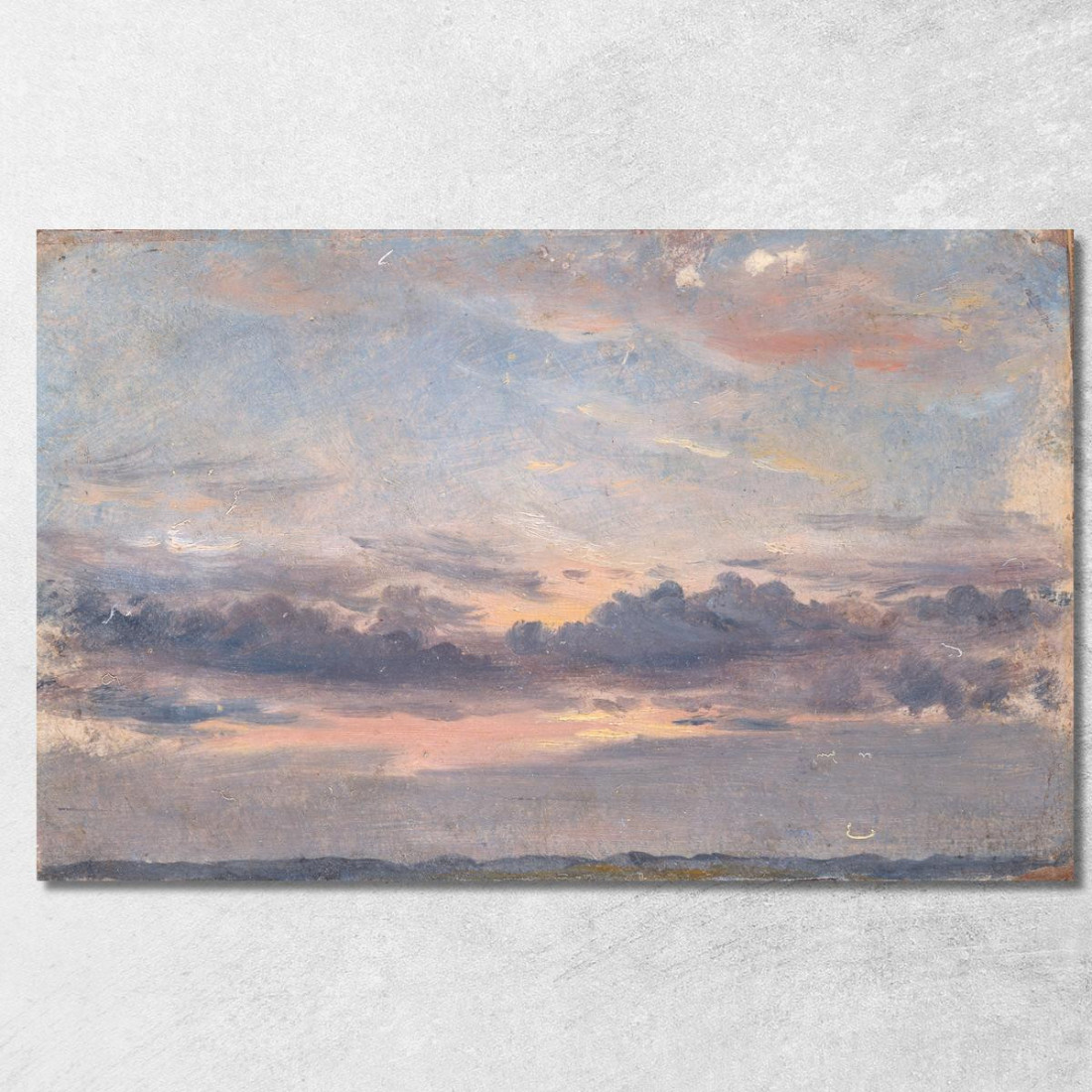 Studio Di Una Nuvola Al Tramonto John Constable jcn3 quadro stampato su tela