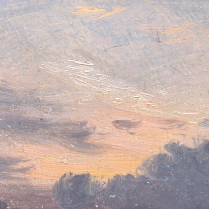 Studio Di Una Nuvola Al Tramonto John Constable jcn3 quadro stampato su tela