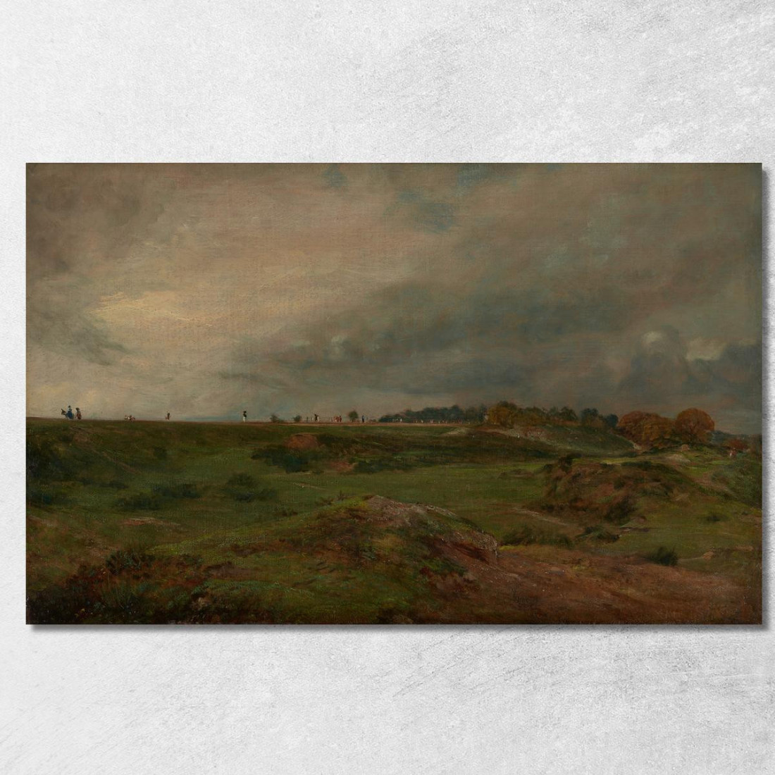 Una Strada Attraverso Hampstead Heath John Constable jcn6 quadro stampato su tela