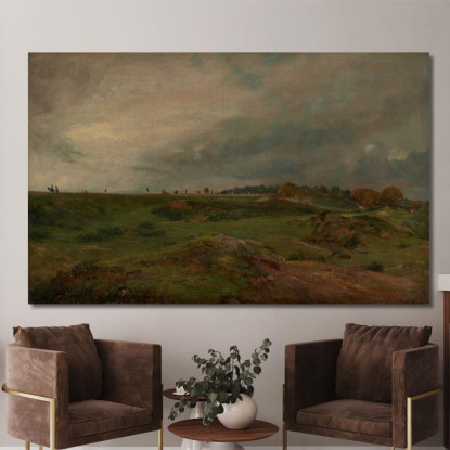 Una Strada Attraverso Hampstead Heath John Constable jcn6 quadro stampato su tela