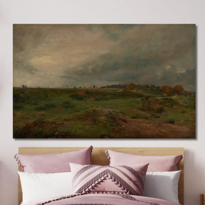 Una Strada Attraverso Hampstead Heath John Constable jcn6 quadro stampato su tela