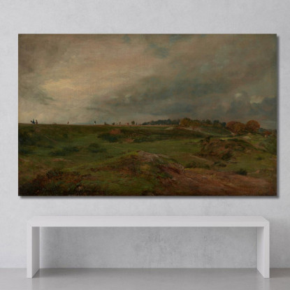 Una Strada Attraverso Hampstead Heath John Constable jcn6 quadro stampato su tela