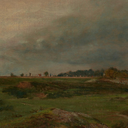 Una Strada Attraverso Hampstead Heath John Constable jcn6 quadro stampato su tela