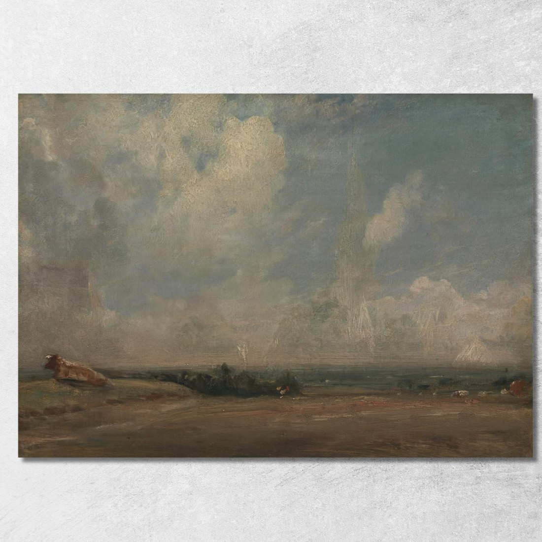 Una Vista Da Hampstead Heath John Constable jcn9 quadro stampato su tela