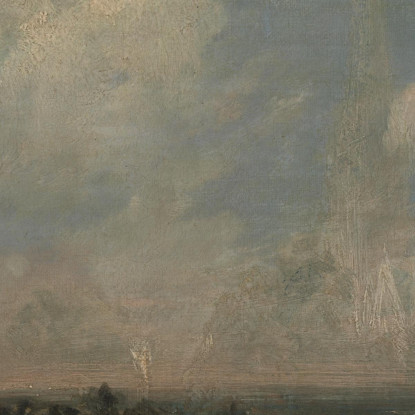 Una Vista Da Hampstead Heath John Constable jcn9 quadro stampato su tela