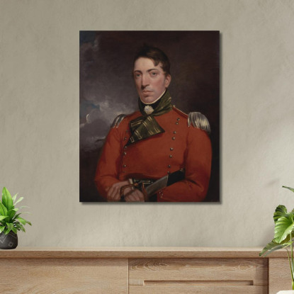 Capitano Richard Gubbins John Constable jcn17 quadro stampato su tela