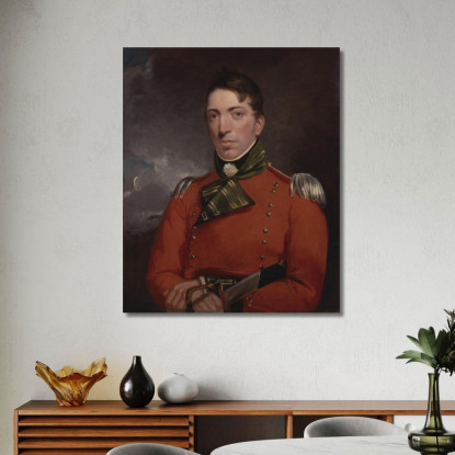 Capitano Richard Gubbins John Constable jcn17 quadro stampato su tela