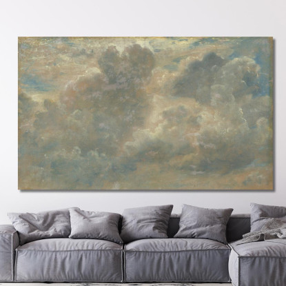 Studio Di Nuvole 3 John Constable jcn19 quadro stampato su tela