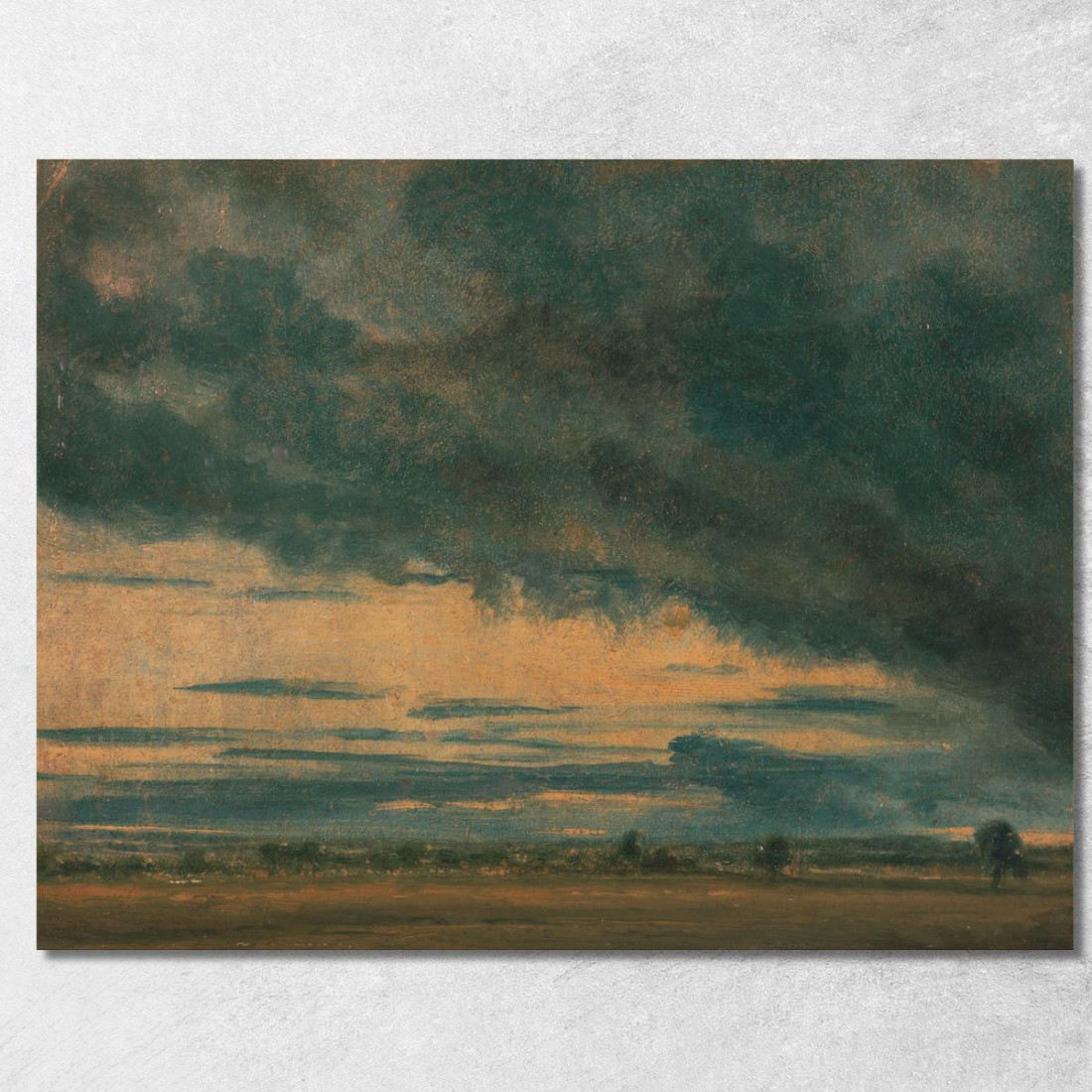 Studio Di Nuvole 5 John Constable jcn20 quadro stampato su tela