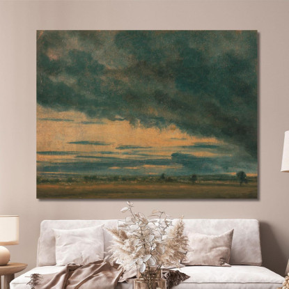 Studio Di Nuvole 5 John Constable jcn20 quadro stampato su tela