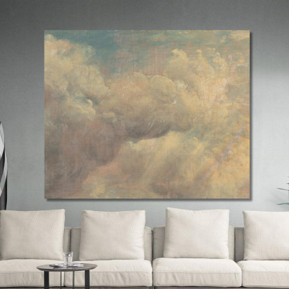 Studio Di Nuvole 6 John Constable jcn21 quadro stampato su tela