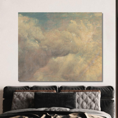 Studio Di Nuvole 6 John Constable jcn21 quadro stampato su tela