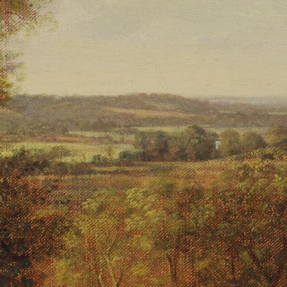 Dedham Vale John Constable jcn30 quadro stampato su tela