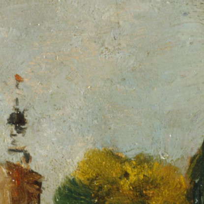 Chiesa Di East Bergholt John Constable jcn31 quadro stampato su tela