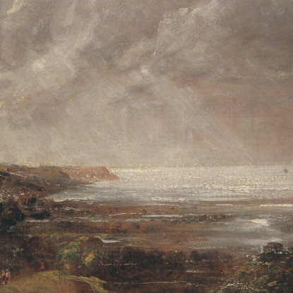 Castello Di Hadleigh – La Foce Del Tamigi Mattina Dopo Una Notte Tempestosa John Constable jcn42 quadro stampato su tela