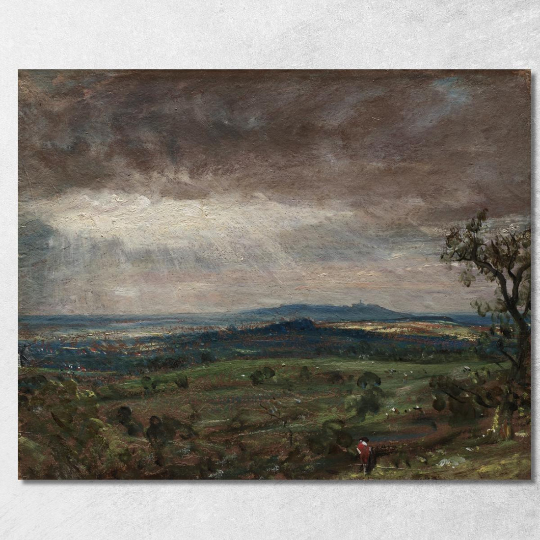 Hampstead Heath Guardando Verso Harrow John Constable jcn45 quadro stampato su tela