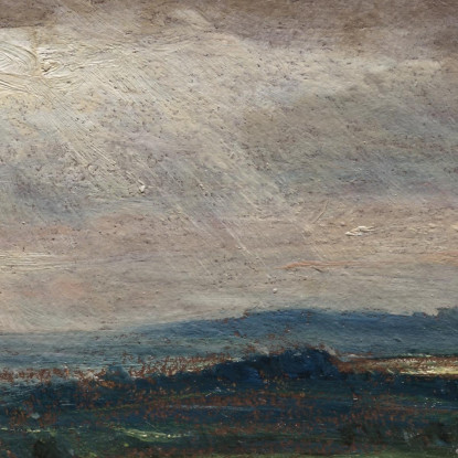Hampstead Heath Guardando Verso Harrow John Constable jcn45 quadro stampato su tela
