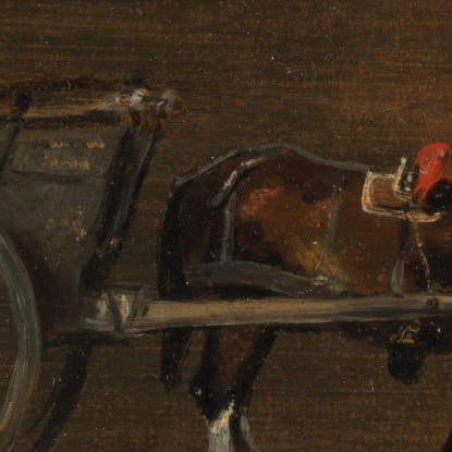 Cavallo E Carro John Constable jcn52 quadro stampato su tela