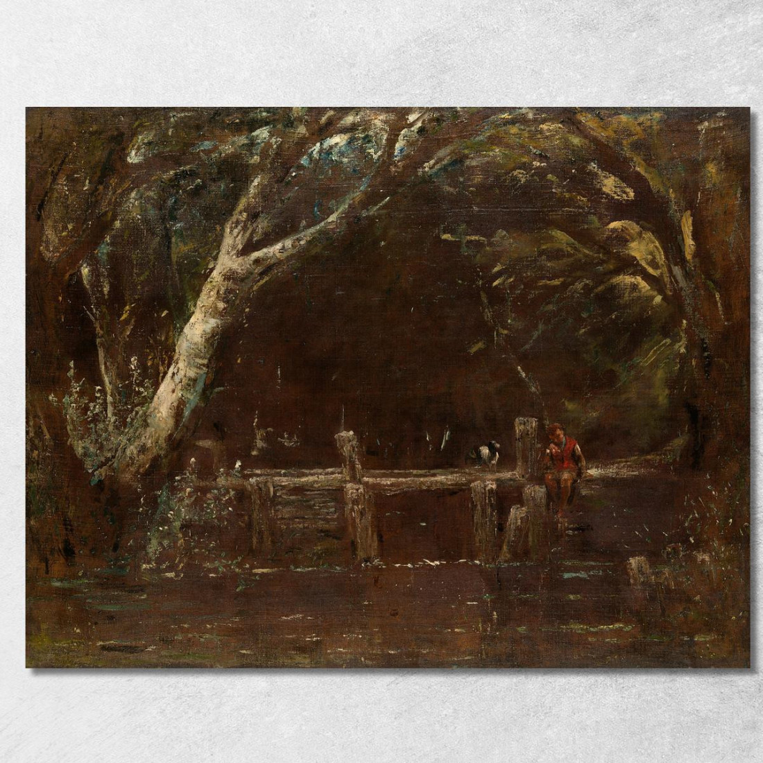 Paesaggio: La Chiusa John Constable jcn54 quadro stampato su tela