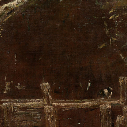Paesaggio: La Chiusa John Constable jcn54 quadro stampato su tela