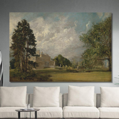 Malvern Hall Warwickshire John Constable jcn58 quadro stampato su tela