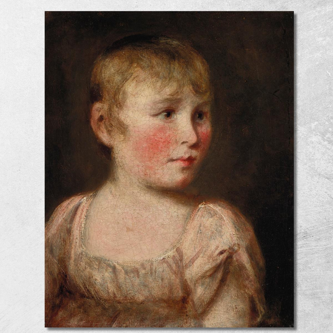 Ritratto Di Eliza Lewis John Constable jcn67 quadro stampato su tela