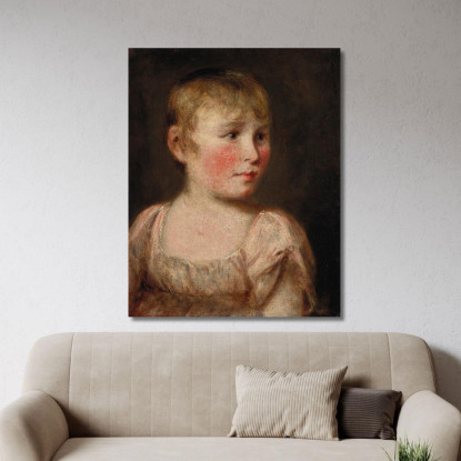 Ritratto Di Eliza Lewis John Constable jcn67 quadro stampato su tela